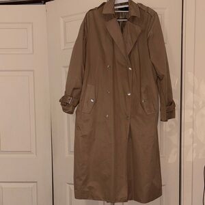 Be free Classic Tan trench raincoats 
Size M